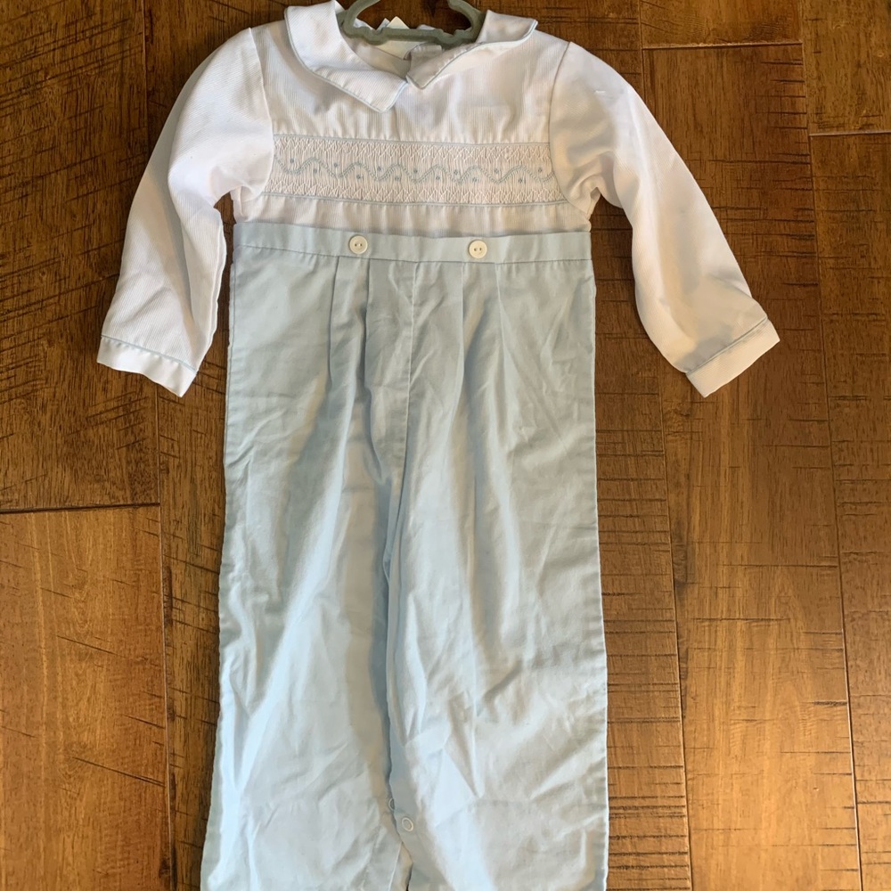 Petit Ami boys smocked outfit 24 month